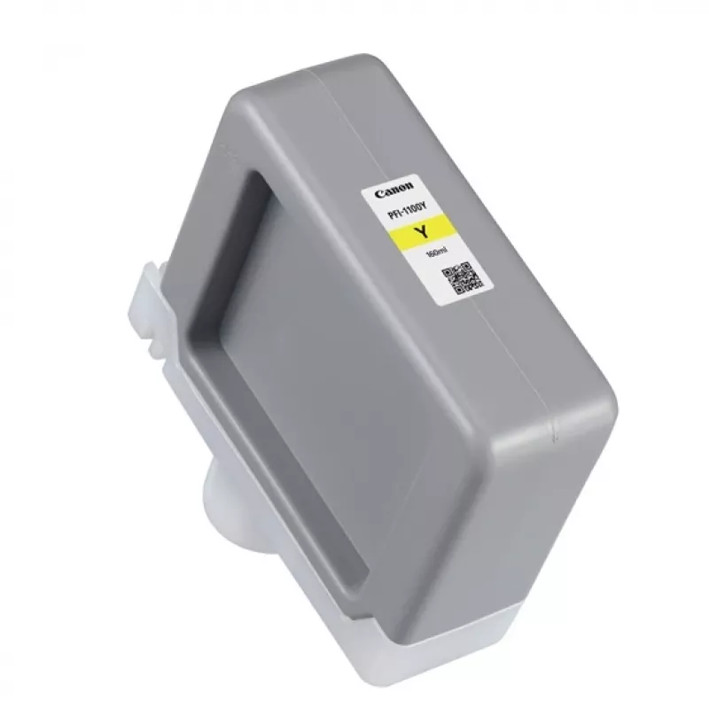 Canon PFI-1100Y rašalo kasetė originali geltona