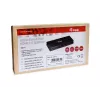 Equip Ultra plonas 4 prievadų HDMI 2.0 skirstytuvas, HDMI, 4x HDMI, 3840 x 2160 pikselių, juoda, aliuminis, 4K Ultra HD