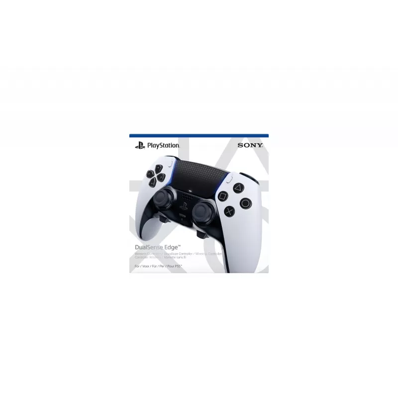 Sony DualSense Edge Juoda, White Bluetooth Gamepad Analogue / Digital PlayStation 5