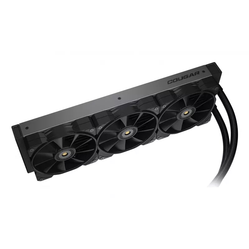 COUGAR CPU Vandens Aušinimas Poseidon-GT 360, ARGB, Juodas, Skysčio aušinimo rinkinys, 12 cm, Juodas