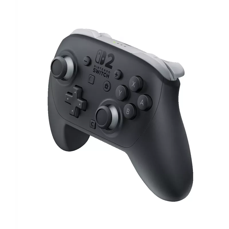 Nintendo Switch 2 Pro valdiklis juodas Bluetooth žaidimų pultas Analoginis / Skaitmeninis Nintendo Switch 2