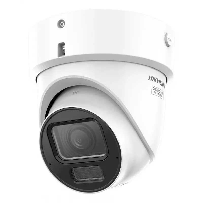 Turret kameros Hikvision DS-2CD2H86G2H-IZSY su 2,8–12 mm motorizuotu varifokaliniu objektyvu