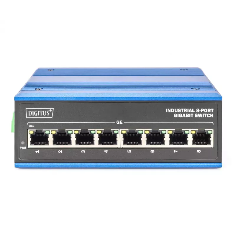 Nevaldomas komutatorius Digitus DN-651119 8 prievadų Gigabit Ethernet