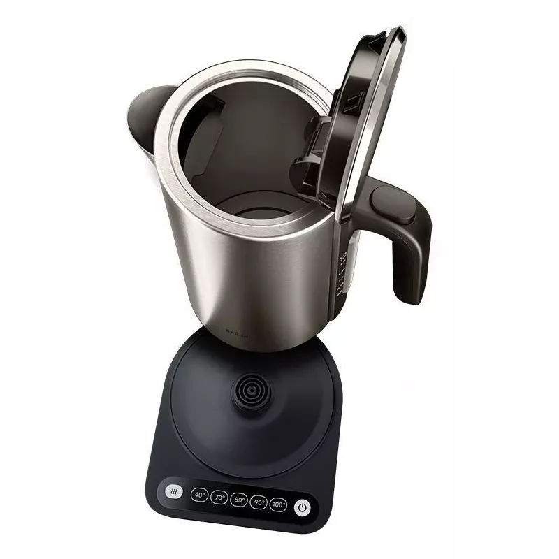 Braun WK 5205 BK elektrinis virdulys 1,7 L 2200 W juoda, nerūdijantis plienas