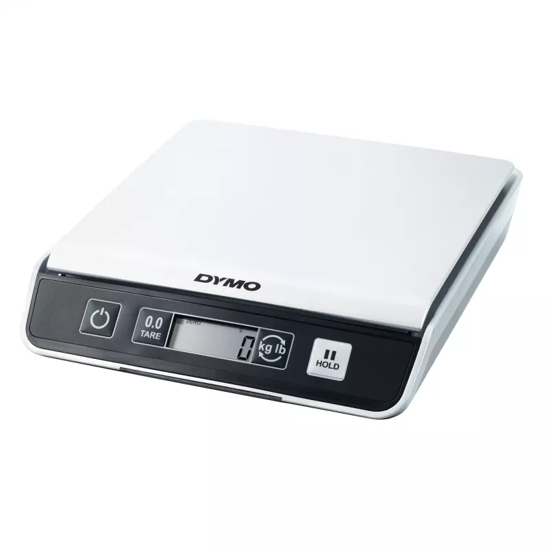 DYMO M10 skaitmeninės pakuočių ir siuntų svarstyklės | iki 10 kg talpa | 20 cm x 20 cm