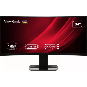 Viewsonic Display VG3419C kompiuterio monitorius 86,4 cm (34 colių) 3440 x 1440 pikselių „UltraWide Quad HD“ LED juodas
