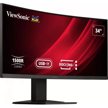 Viewsonic Display VG3419C kompiuterio monitorius 86,4 cm (34 colių) 3440 x 1440 pikselių „UltraWide Quad HD“ LED juodas