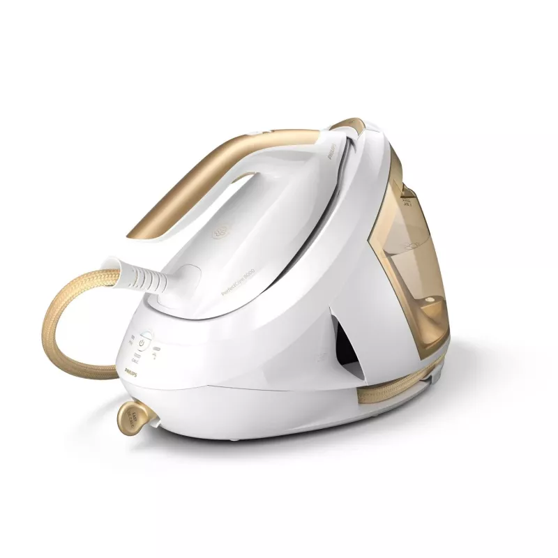 Philips PSG8040/60 garų lyginimo stotis 2700 W 1,8 L SteamGlide Elite padas Auksinė, Balta