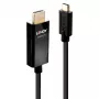 Lindy 1 m USB-C į HDMI 4K60 adapterio laidas su HDR
