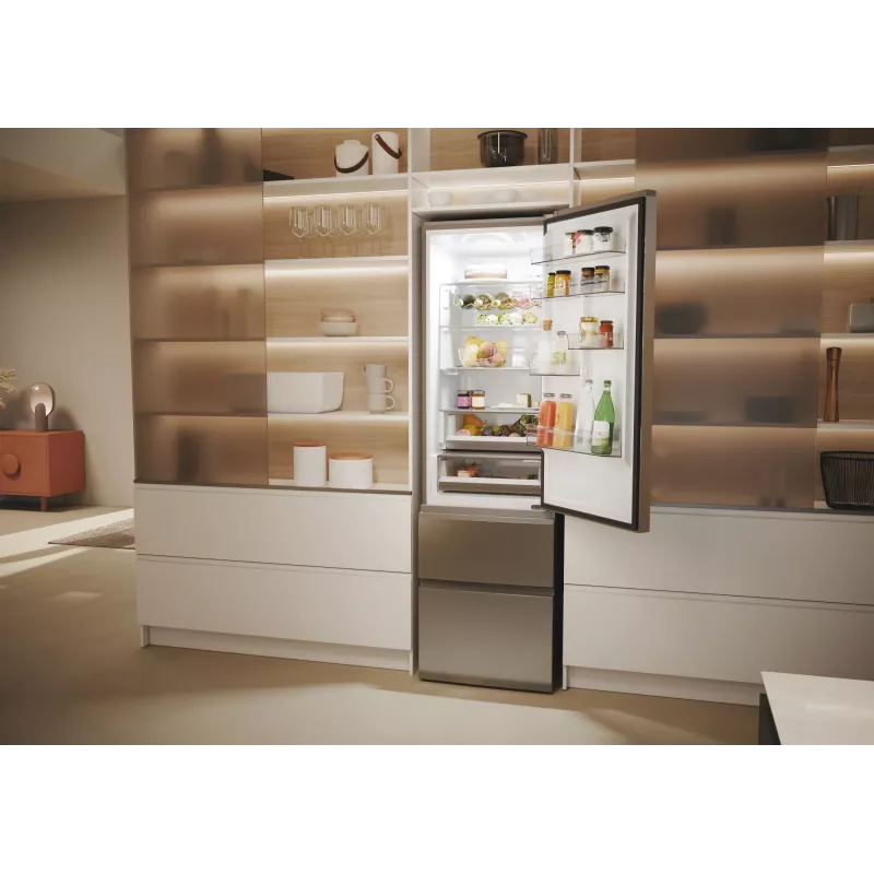 Haier 3D 60 Serie 5 HTW5620DNMG Laisvai pastatomas 414 L Sidabrinis
