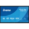 iiyama TE8615A-B1AG interaktyvus ekranas 2.17 m (85.6 colio) Wi-Fi 550 cd/m² 4K Ultra HD juodas Liečiamas ekranas Įmontuotas procesorius Android