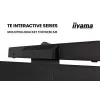 iiyama TE8615A-B1AG interaktyvus ekranas 2.17 m (85.6 colio) Wi-Fi 550 cd/m² 4K Ultra HD juodas Liečiamas ekranas Įmontuotas procesorius Android