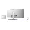 DELL UltraSharp U4021QW kompiuterio monitorius 100,8 cm (39,7 col.) 5120 x 2160 pikselių 4K DCI LCD sidabrinis