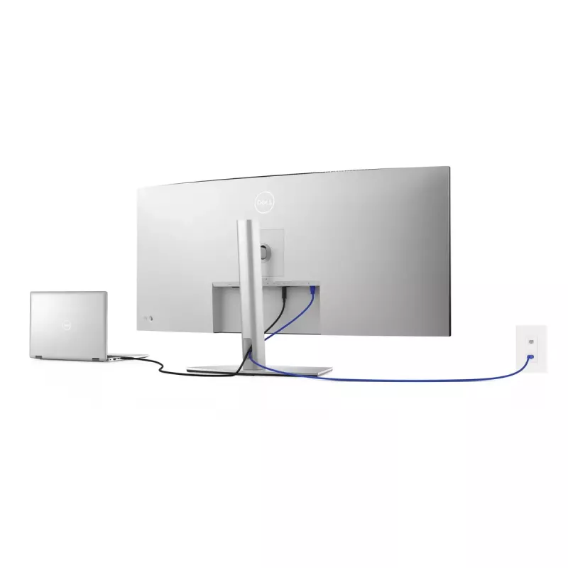 DELL UltraSharp U4021QW kompiuterio monitorius 100,8 cm (39,7 col.) 5120 x 2160 pikselių 4K DCI LCD sidabrinis
