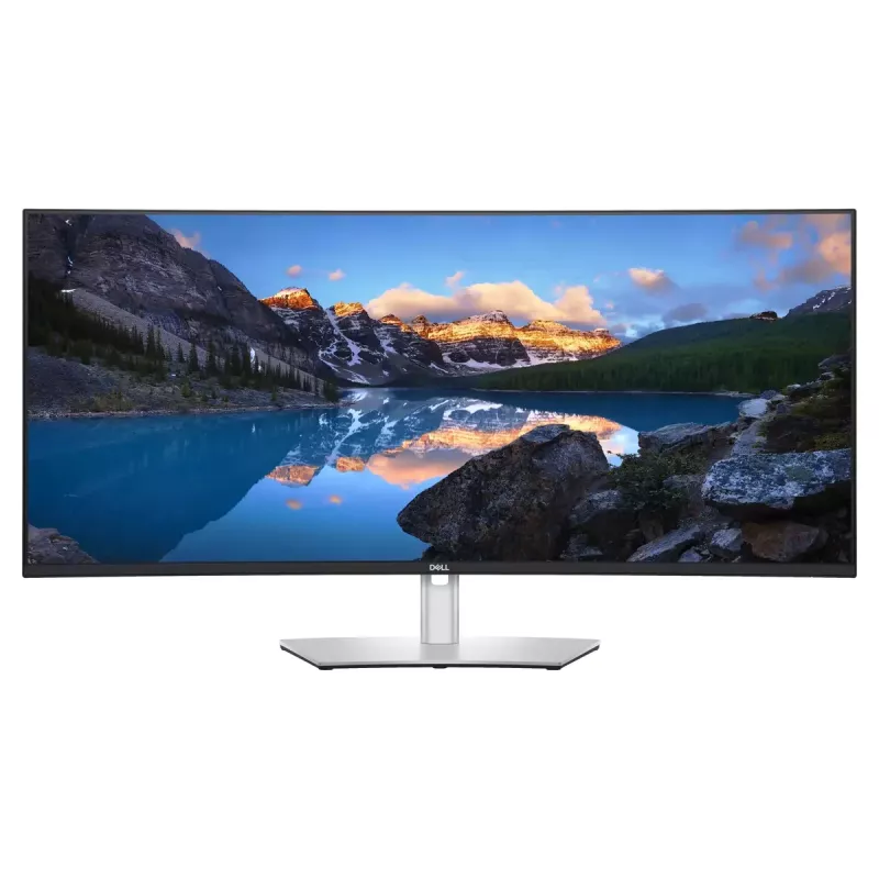DELL UltraSharp U4021QW kompiuterio monitorius 100,8 cm (39,7 col.) 5120 x 2160 pikselių 4K DCI LCD sidabrinis