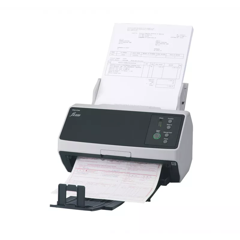 Ricoh FI-8150 ADF + rankinis tiektuvas skaitytuvas 600 x 600 DPI A4 juoda, pilka