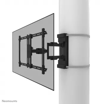 Neomounts WL40S-910BL16 TV stulpo tvirtinimo laikiklis 40-70 colių - pilno judesio - skersmuo 25-100 cm
