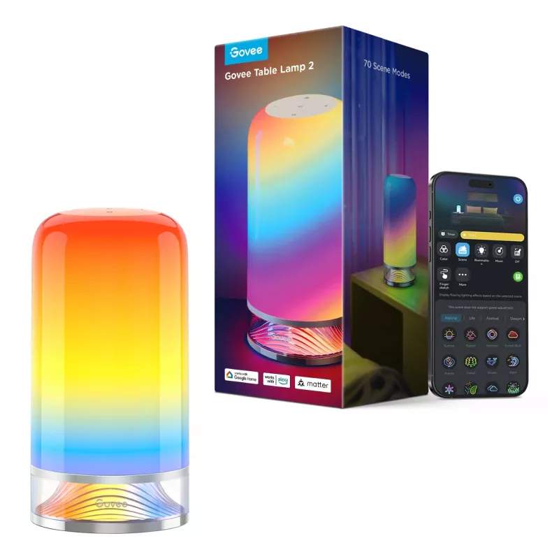 Govee H6022 išmanioji stalinė lempa Wi-Fi / Bluetooth
