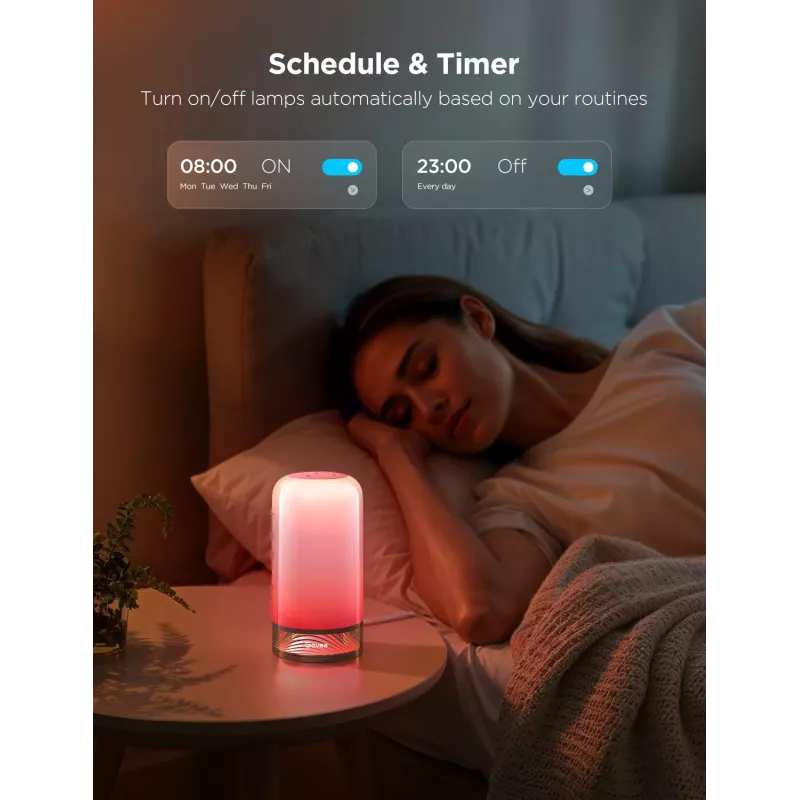Govee H6022 išmanioji stalinė lempa Wi-Fi / Bluetooth