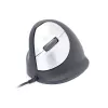 R-Go Tools Ergonominė pelė R-Go HE Break su pertraukų programine įranga, vidutinė (plaštakos dydis 165-185 mm), kairiarankiams, laidinė, juoda