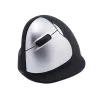 R-Go Tools ergonominė pelė R-Go HE Break su pertraukų programine įranga, didelė (plaštakos dydis ≥ 185 mm), kairiarankiams, Bluetooth, juoda