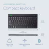 R-Go Tools Ergonominė klaviatūra R-Go Compact Break, kompaktiška klaviatūra su pertraukų programine įranga, QWERTY (US), Bluetooth, juoda