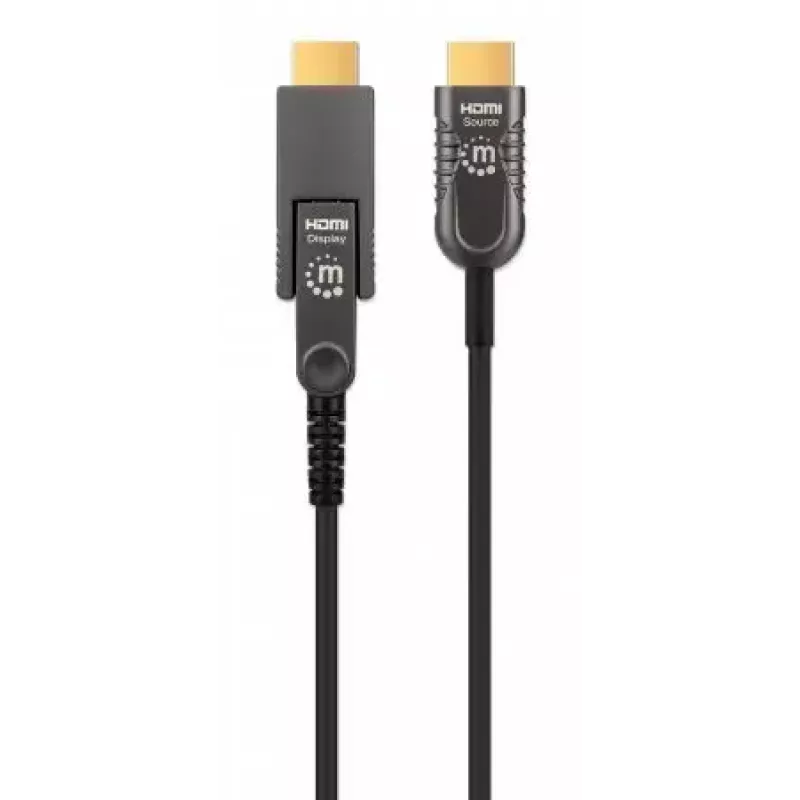 HDMI į Micro HDMI laidas Manhattan 30m 4K@60Hz aktyvus auksuoti kontaktai