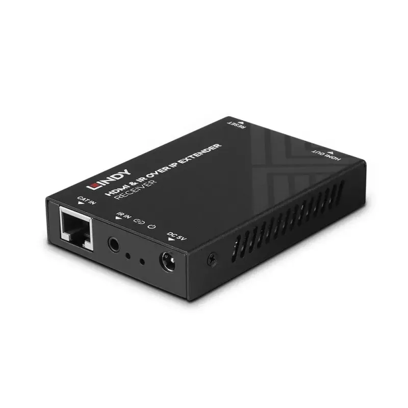 AV imtuvas Lindy HDMI ir IR per IP plėtiklio imtuvas 1920x1080