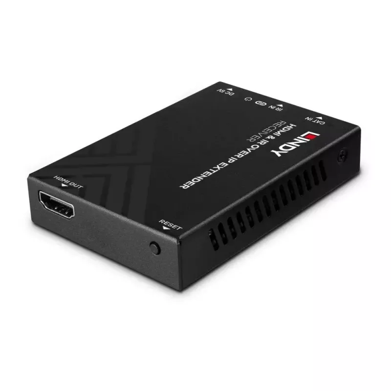 AV imtuvas Lindy HDMI ir IR per IP plėtiklio imtuvas 1920x1080