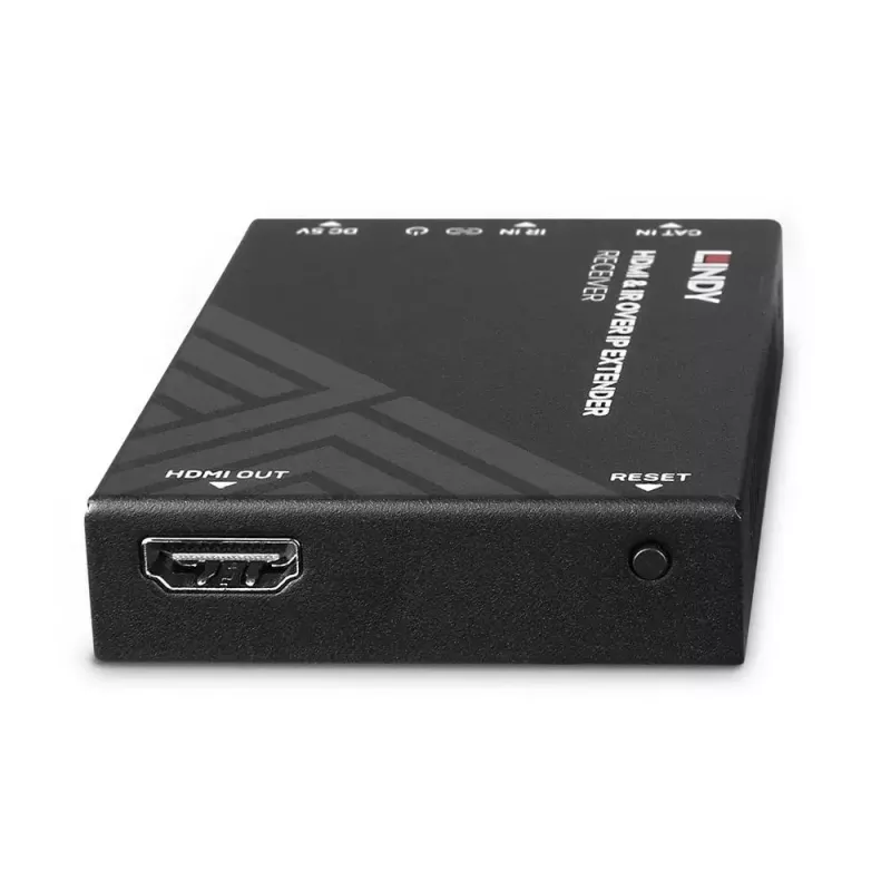 AV imtuvas Lindy HDMI ir IR per IP plėtiklio imtuvas 1920x1080