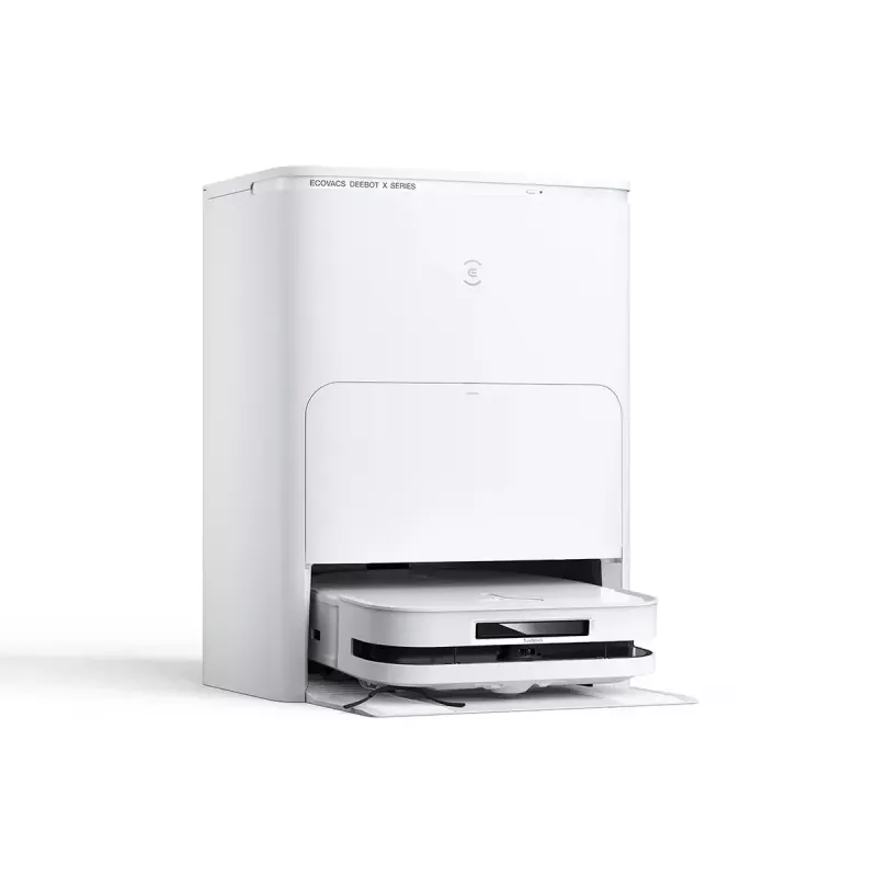 Bemaišis robotas dulkių siurblys Ecovacs DEEBOT X5 OMNI baltas 0,25 L 67,9 dB