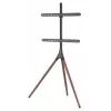 Trikojis grindų stovas, Manhattan, 1 ekranas, 37-65 colių, VESA 200x200 iki 600x400 mm, maks. 32 kg