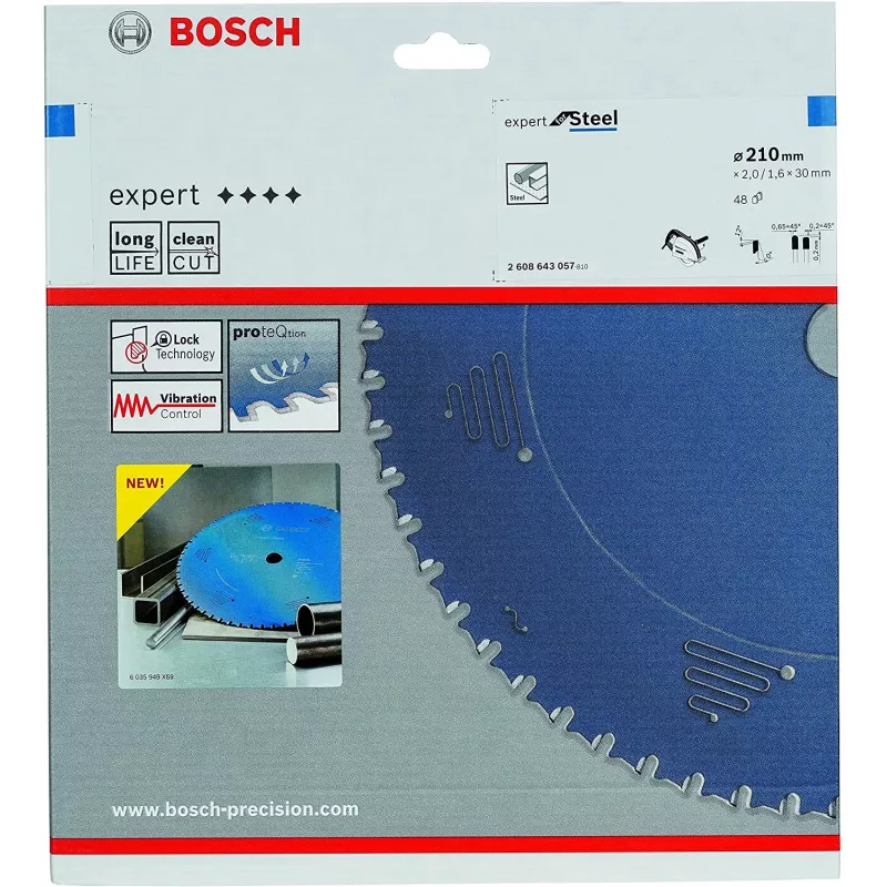Bosch ‎2608643057 diskinis pjūklo diskas 21 cm 1 vnt.