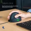 R-Go Tools Ergonominė pelė R-Go HE Break su pertraukų programine įranga, didelė (plaštakos dydis ≥ 185 mm), dešiniarankiams, laidinė, juoda