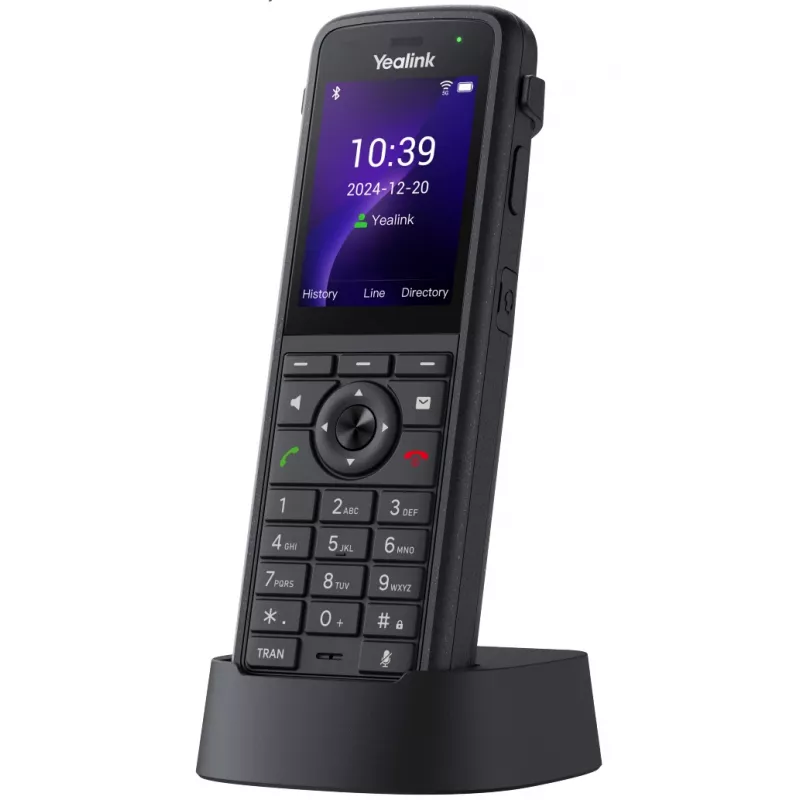 Yealink AX86R IP telefonas Juodas TFT Wi-Fi