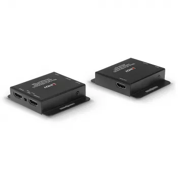Lindy 70m Cat.6 HDMI 4K30 ir IR plėstuvas su PoC ir kilpos išvestimi