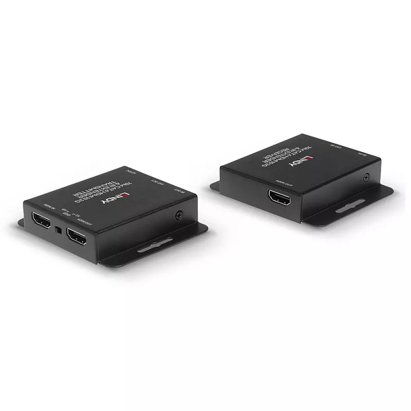 Lindy 70m Cat.6 HDMI 4K30 ir IR plėstuvas su PoC ir kilpos išvestimi