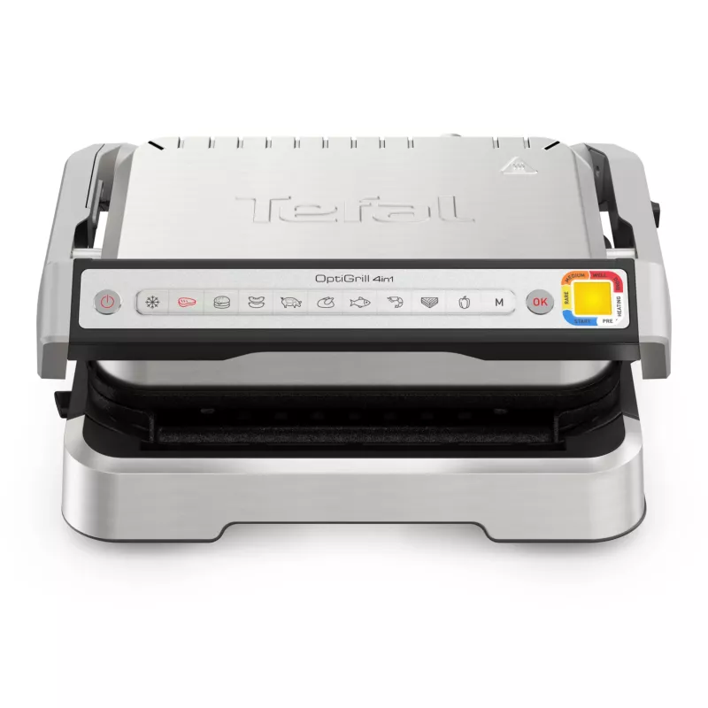 Kontaktinė grilis Tefal OptiGrill 4in1 GC774D, nerūdijantis plienas, 2100 W