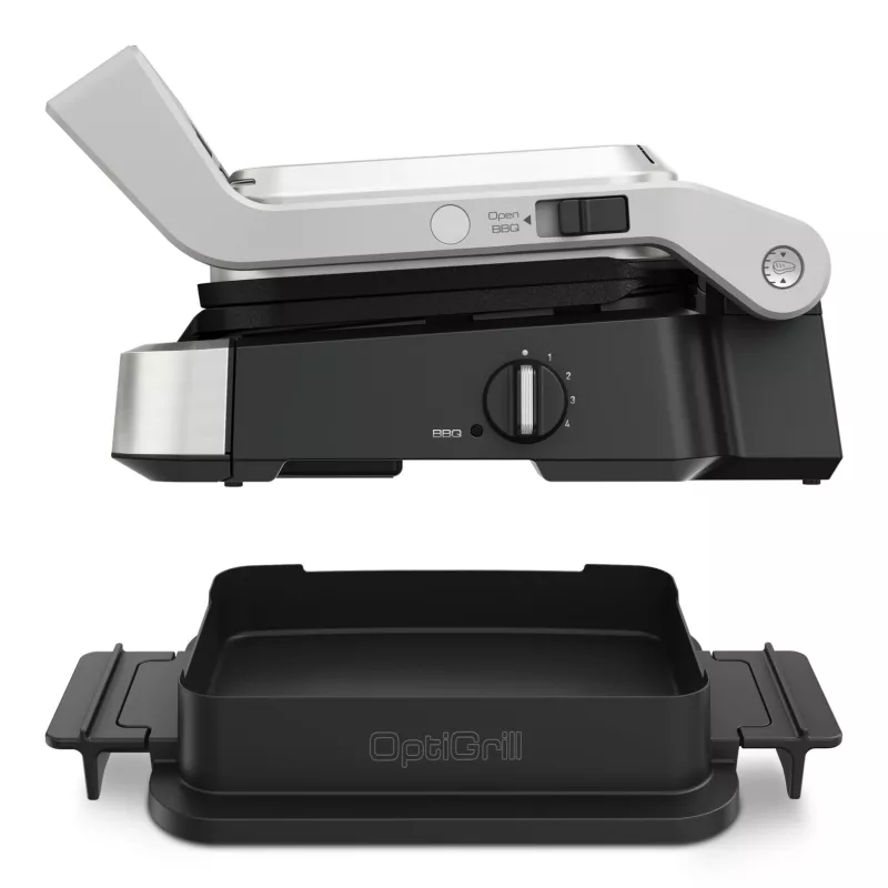 Kontaktinė grilis Tefal OptiGrill 4in1 GC774D, nerūdijantis plienas, 2100 W