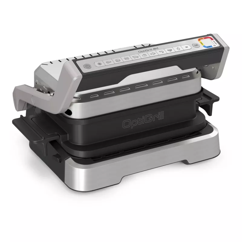 Kontaktinė grilis Tefal OptiGrill 4in1 GC774D, nerūdijantis plienas, 2100 W