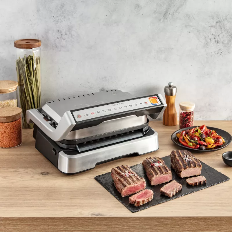 Kontaktinė grilis Tefal OptiGrill 4in1 GC774D, nerūdijantis plienas, 2100 W