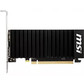 MSI vaizdo plokštė GeForce GT 1030 — 4 GB GDDR4, PCIe 3.0, 1430 MHz akceleravimo dažnis, 64 bitų, pasyvus aušinimas