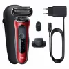 Foil shaver Braun Series 6 61-R1200s SensoFlex SensoFoil Juoda Red