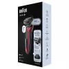 Foil shaver Braun Series 6 61-R1200s SensoFlex SensoFoil Juoda Red