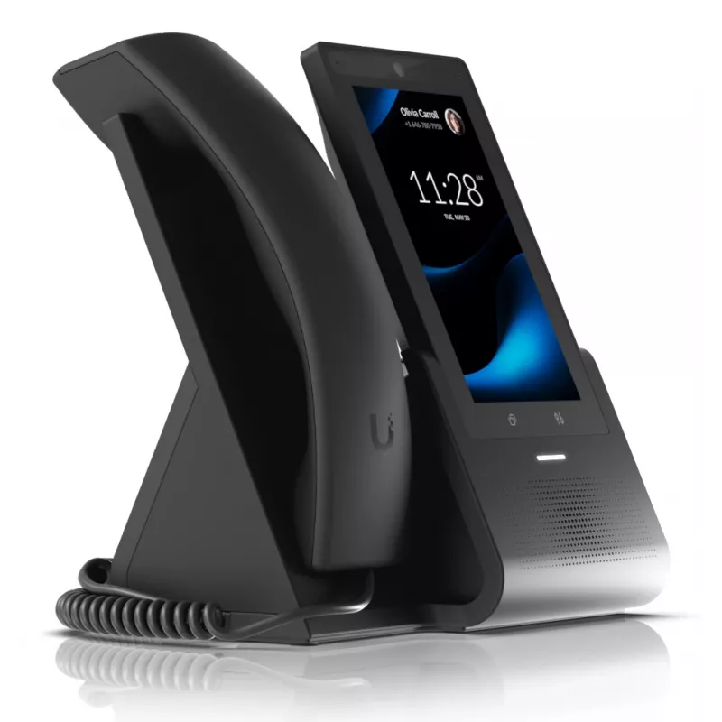 IP telefonas Ubiquiti G3 Touch Pro Juoda Wi-Fi 5 colių 5MP kamera