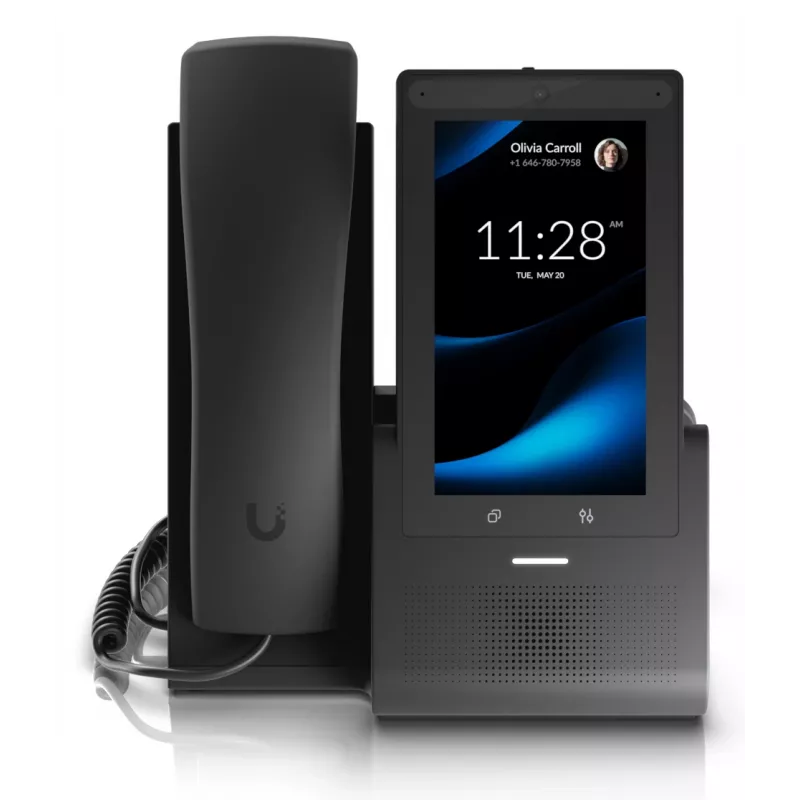 IP telefonas Ubiquiti G3 Touch Pro Juoda Wi-Fi 5 colių 5MP kamera