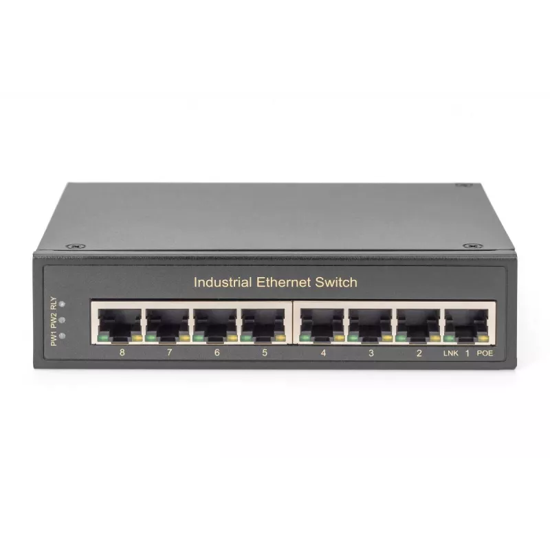 Nevaldomas komutatorius Digitus DN-651108 8 prievadų Gigabit Ethernet
