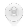 Tinklo tiltas UBIQUITI UISP airFiber 60 XG — 6000 Mbit/s, atstumas iki 4000 m, Gigabit Ethernet, tvirtinimas ant stulpo, balta