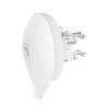 Tinklo tiltas UBIQUITI UISP airFiber 60 XG — 6000 Mbit/s, atstumas iki 4000 m, Gigabit Ethernet, tvirtinimas ant stulpo, balta