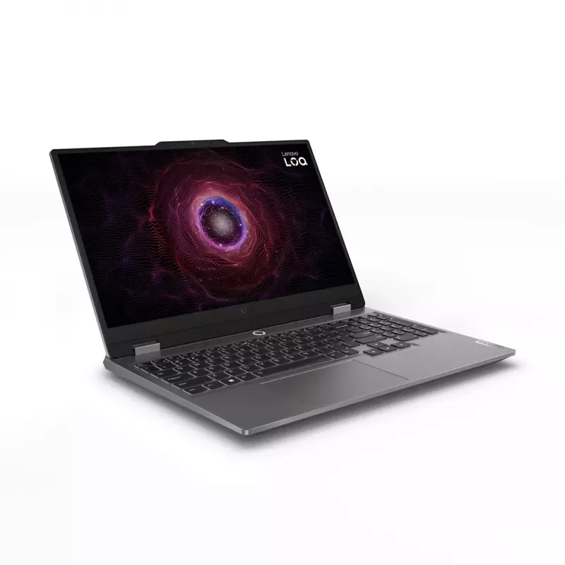 Nešiojamasis kompiuteris Lenovo LOQ 15ARP9 — 15,6 col. FHD 144 Hz, AMD Ryzen 5 7235HS, 16 GB DDR5, 512 GB NVMe SSD, GeForce RTX 4050 6 GB, Windows 11 Home